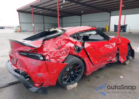 2026 Toyota Supra Premium from USA, damaged, VIN WZ1DB0G01TW071292